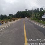 Enam Titik Jalan Longsor di Perbatasan Berau-Bulungan Rampung Diperbaiki