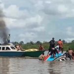 Kapal Cepat Terbalik di Perairan Sungai Temangga Bulungan, 5 Orang Meninggal Dunia