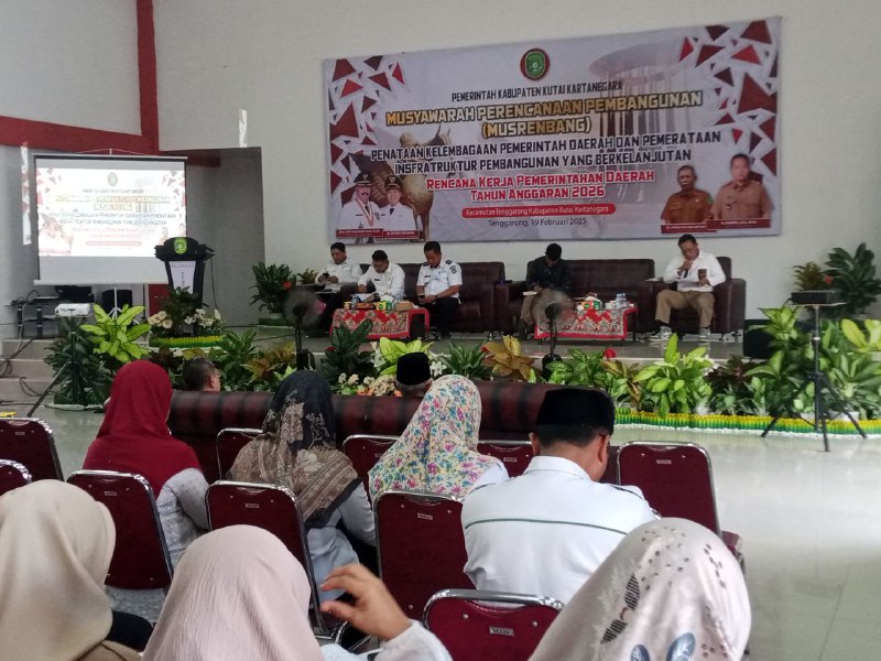 Kecamatan Tenggarong Usulkan 1.198 Program Pembangunan, Hanya 128 Terakomodir
