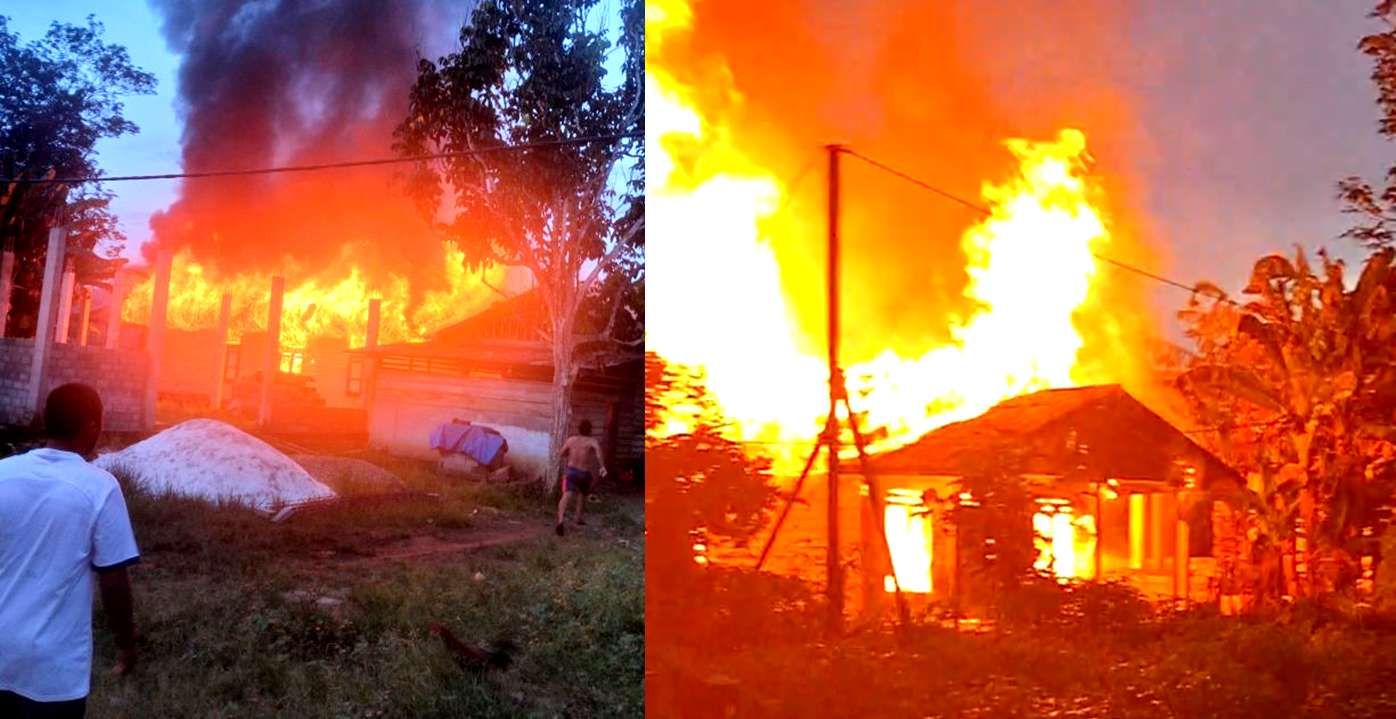 Kebakaran di Kutai Barat Renggut Nyawa Lansia, Diduga Akibat Korsleting Listrik