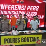 Polresta Bontang Tangkap Perampok Bersenjata Tajam di Ruko Kecamatan Bontang Barat