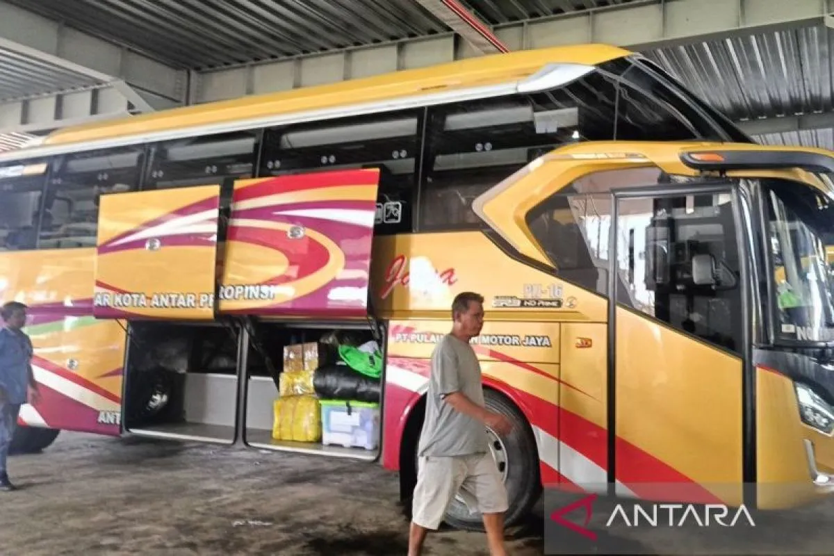 Arus Balik Lebaran di Terminal Samarinda Seberang Lancar, 32 Bus AKAP Layani Penumpang