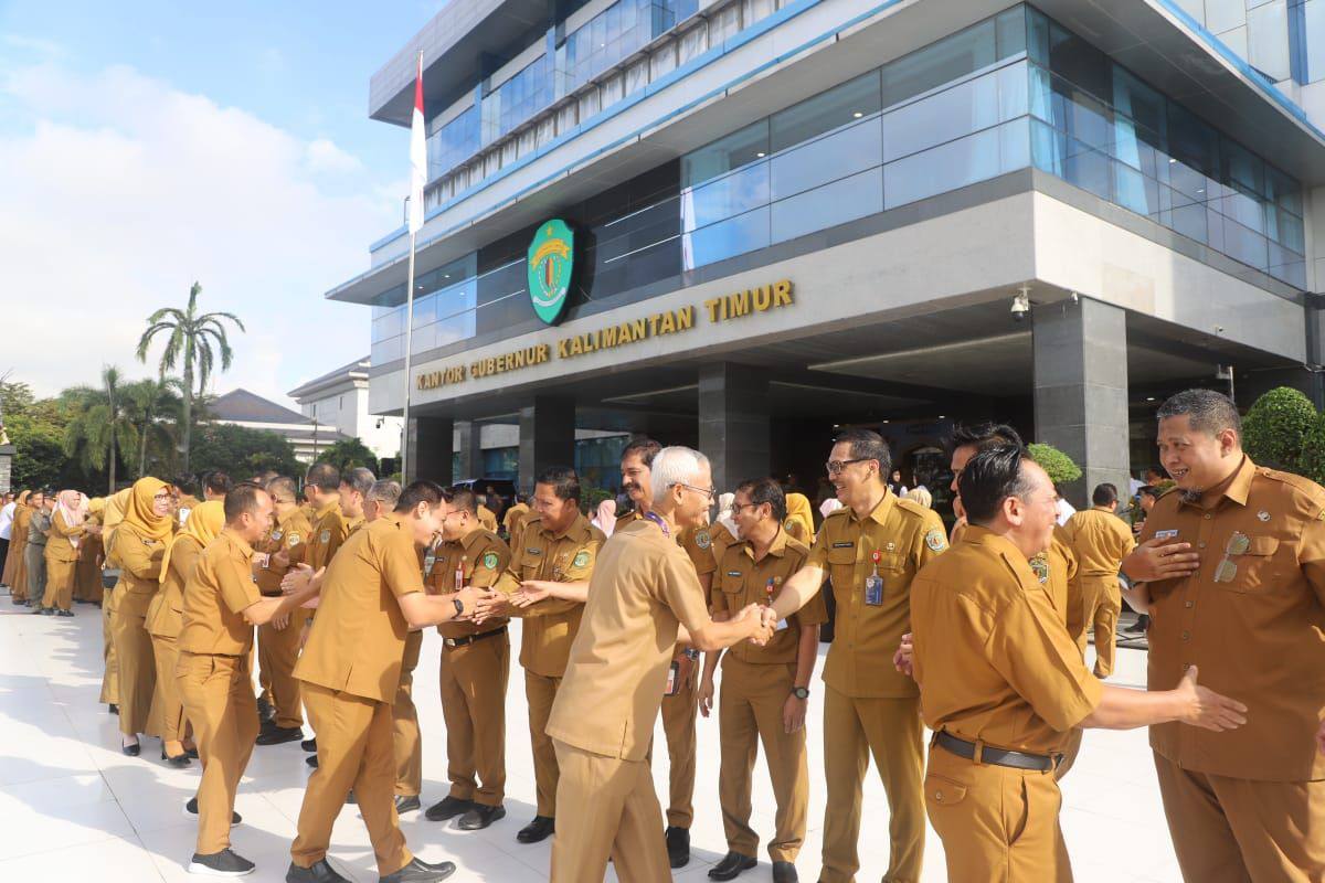 Apel dan Halal bihalal Bersama ASN, Ini Pesan Gubernur Rudy Mas'ud