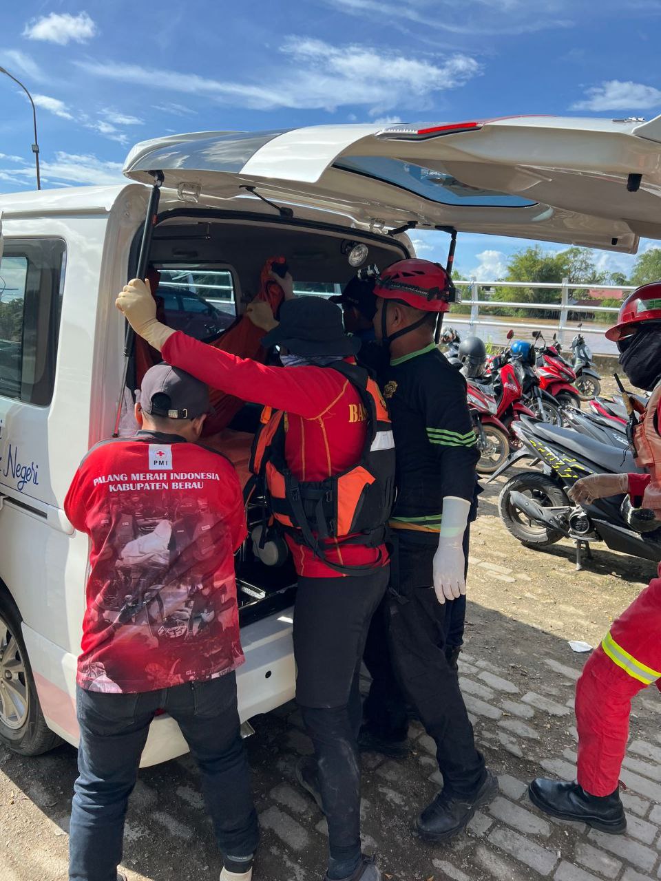 Balita yang Terseret Arus Sungai di Kampung Bena Baru Ditemukan