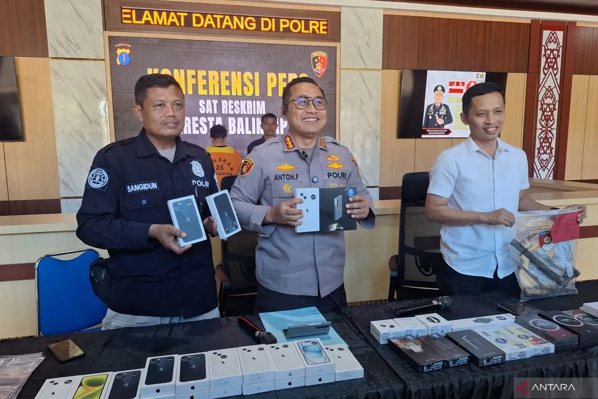Menyamar Jadi Pembeli, Pria di Balikpapan Gasak 31 Ponsel dari Toko Elektronik