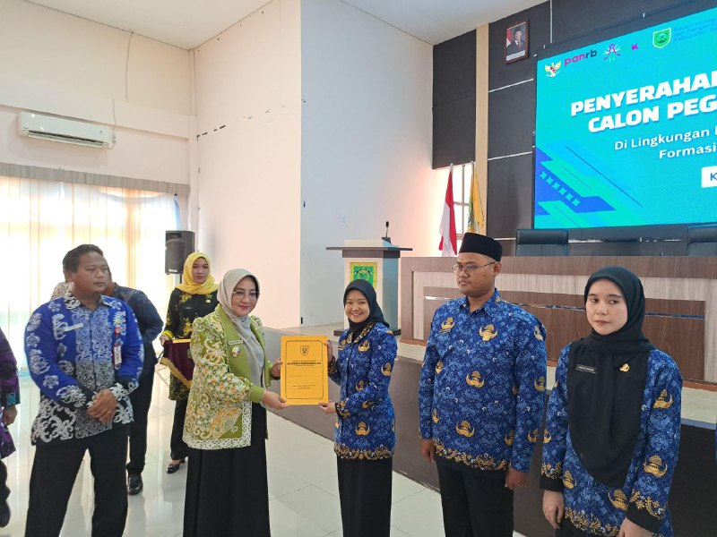 Sebanyak 358 CPNS di Berau Terima SK Pengangkatan