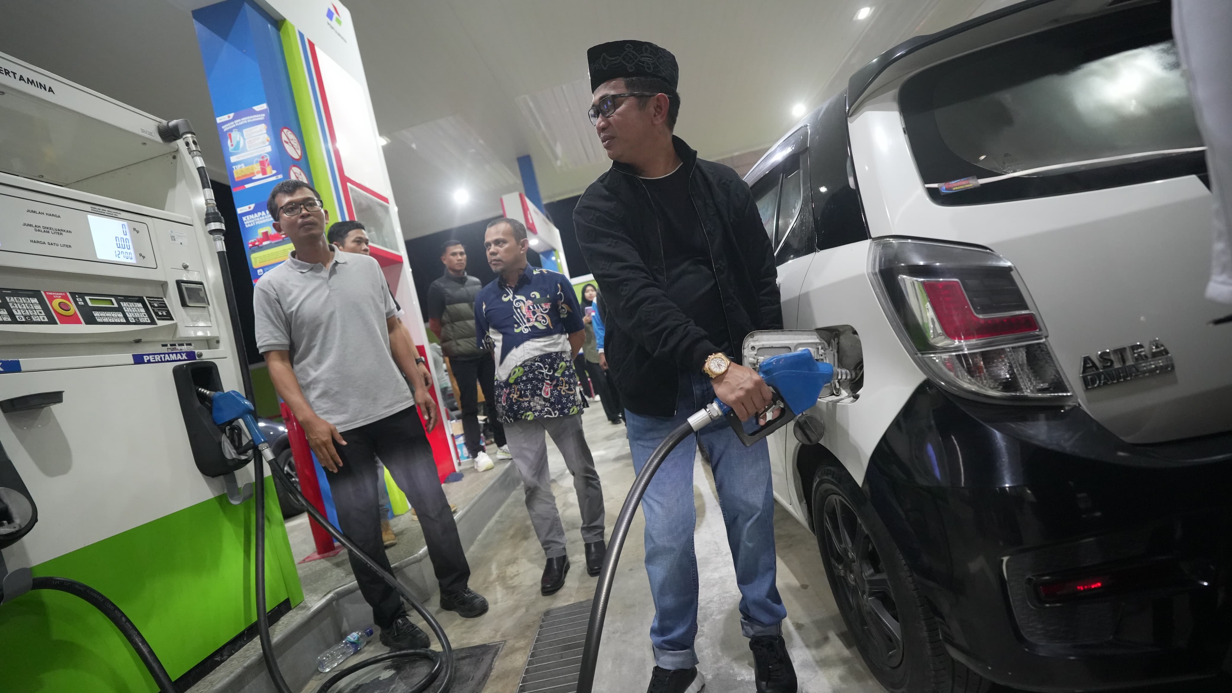 Rahmad Mas'ud dan Pertamina Datangi SPBU, Sebut Antrean Berkurang, Penyaluran Telah Normal