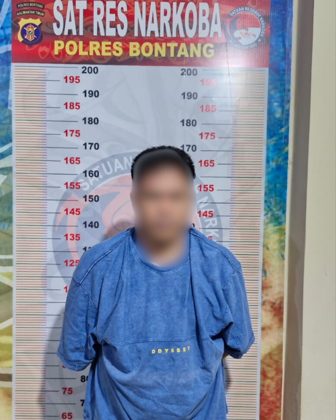 Polres Bontang Tangkap Residivis Narkoba, Sabu Disembunyikan dalam Botol Yakult