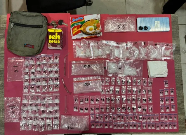 sabu Kutai Barat, Satresnarkoba Kubar, pengedar sabu ditangkap, Operasi Antik Mahakam, jaringan Escobar