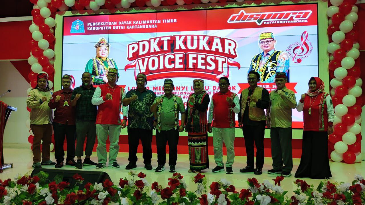Gelar PDKT Voice Fest, PDKT Kukar Ingin Rawat Bahasa Dayak dari Serbuan Zaman
