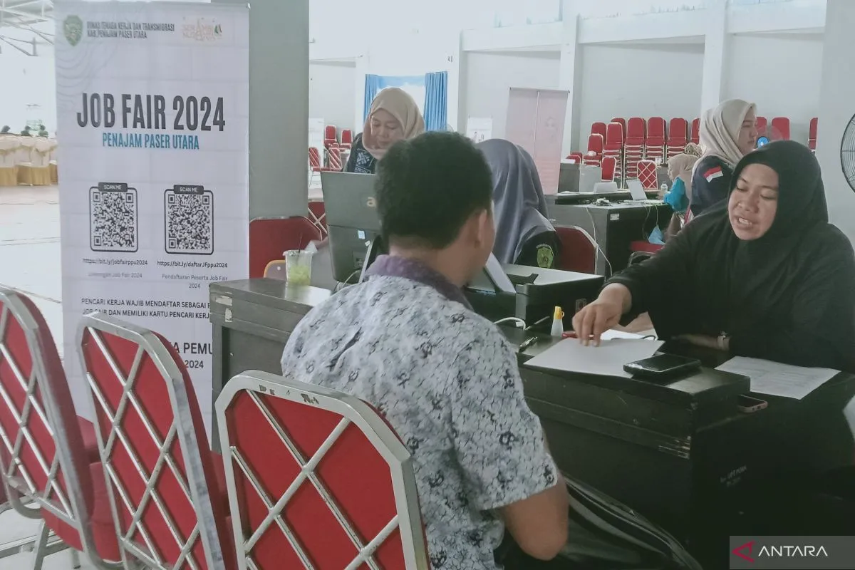 job fair, Penajam Paser Utara, lowongan kerja, pencari kerja, perusahaan