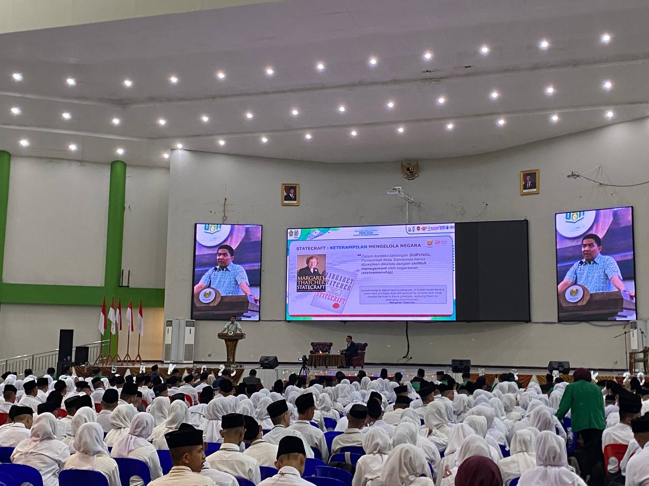 Andi Harun Paparkan Peta Pengelolaan Banjir dan Sampah di Hadapan 1.700 Mahasiswa Baru UINSI Samarinda