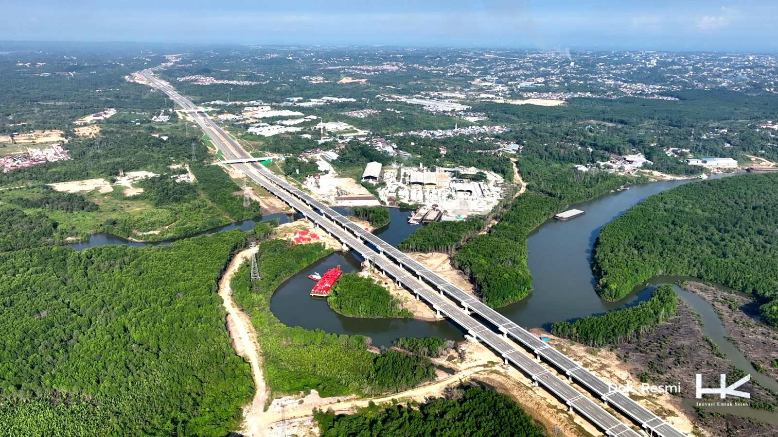 Balikpapan–IKN, Tol IKN, konektivitas Kalimantan Timur, pembangunan infrastruktur, Hutama Karya