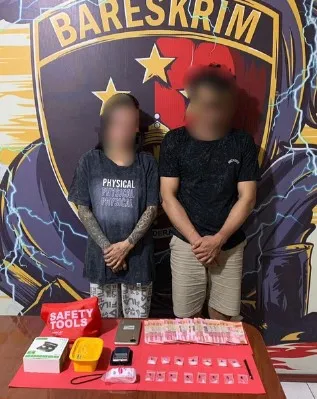 sabu di Penajam, pengedar sabu Gersik, Polsek Penajam PPU, kasus narkoba Kaltim, penggerebekan narkoba Penajam