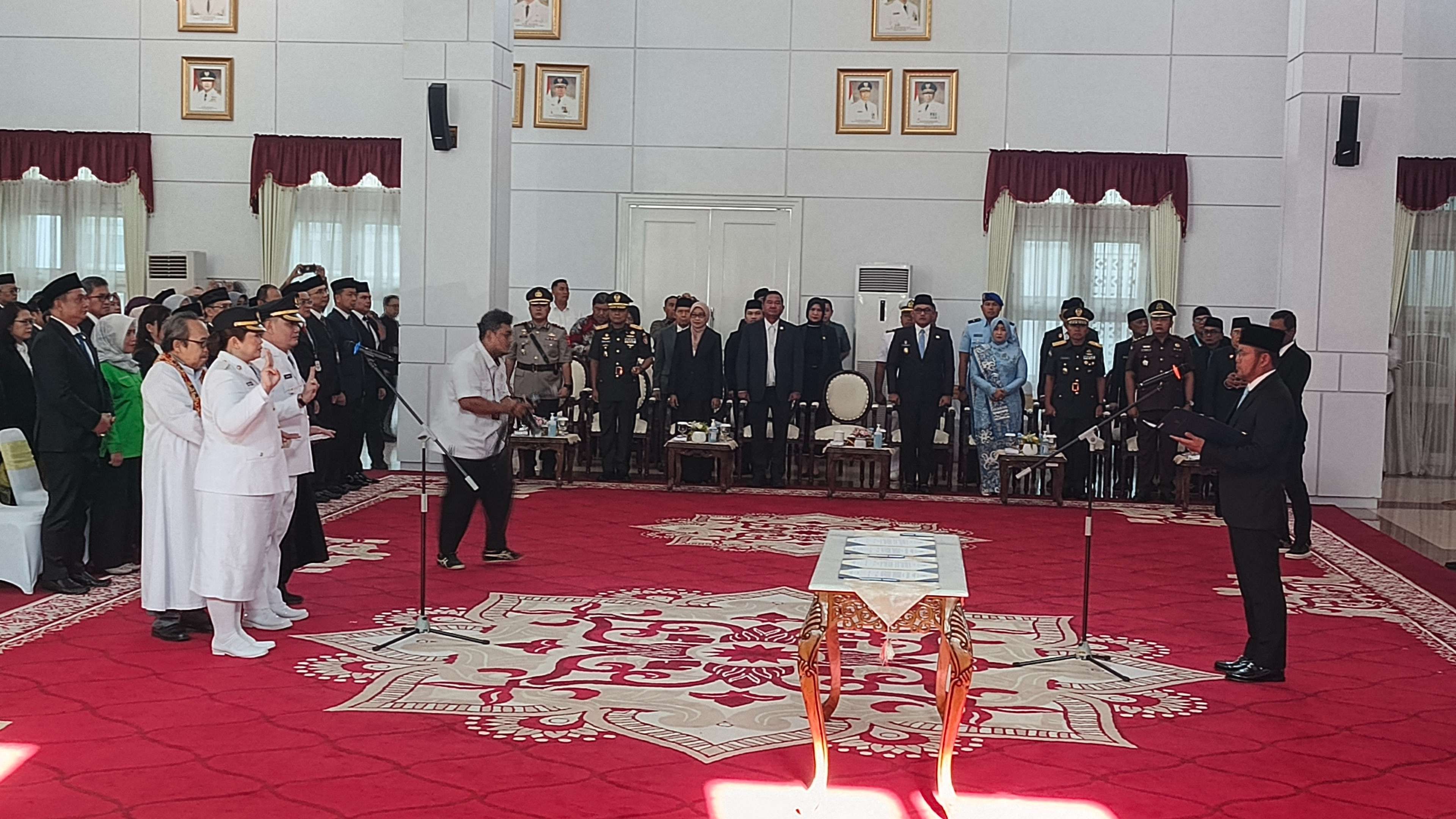 Bupati Mahakam Ulu 2025–2030, pelantikan Bupati Mahulu, Gubernur Kaltim Rudy Mas’ud, pembangunan Mahakam Ulu, integritas kepemimpinan daerah