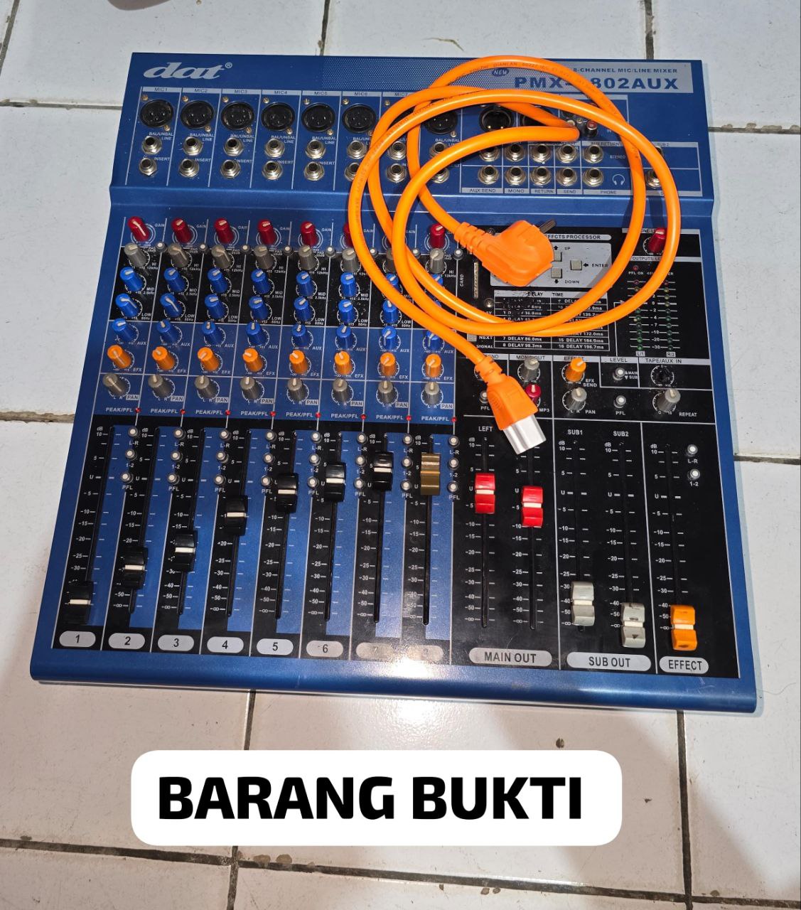 Pria Asal Balikpapan Gondol Amplifier Masjid di Loa Janan