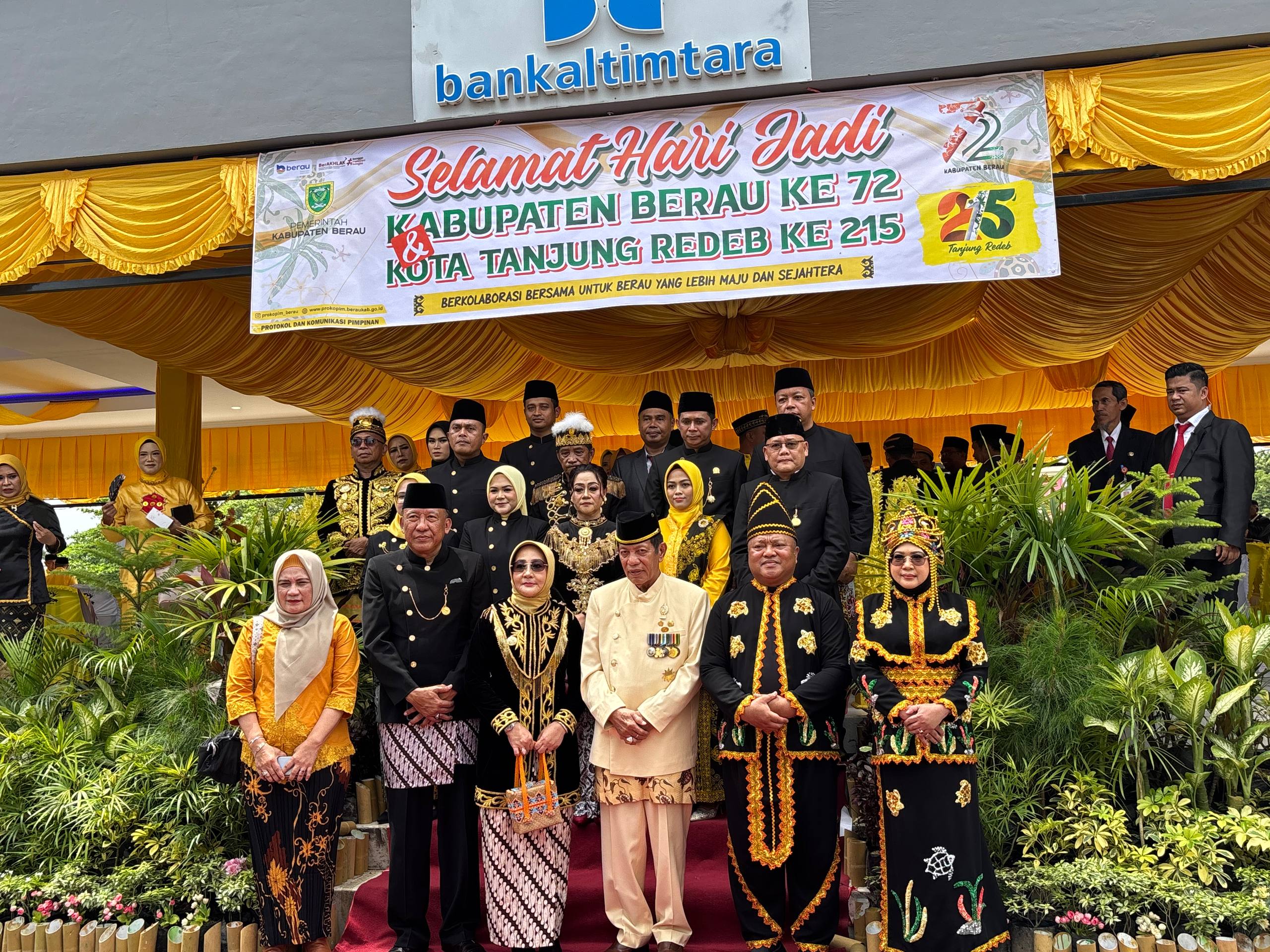 Sri Juniarsih-Gamalis Sampaikan Ungkapan Syukur Peringatan Hari Jadi ke-72 Kabupaten Berau