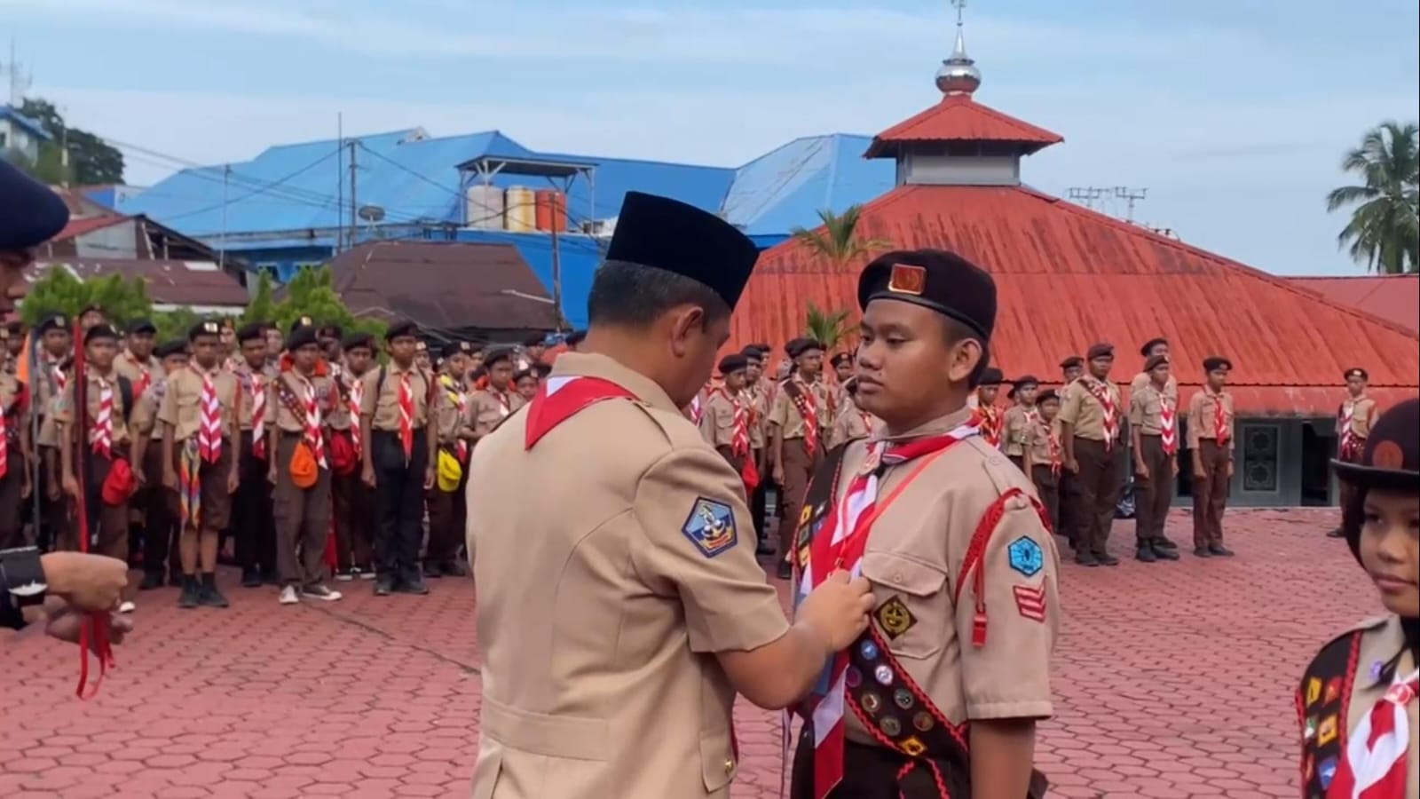 Pramuka Saka Bahari Meriahkan Ajang Bahari Lintas Cakrawala 2025