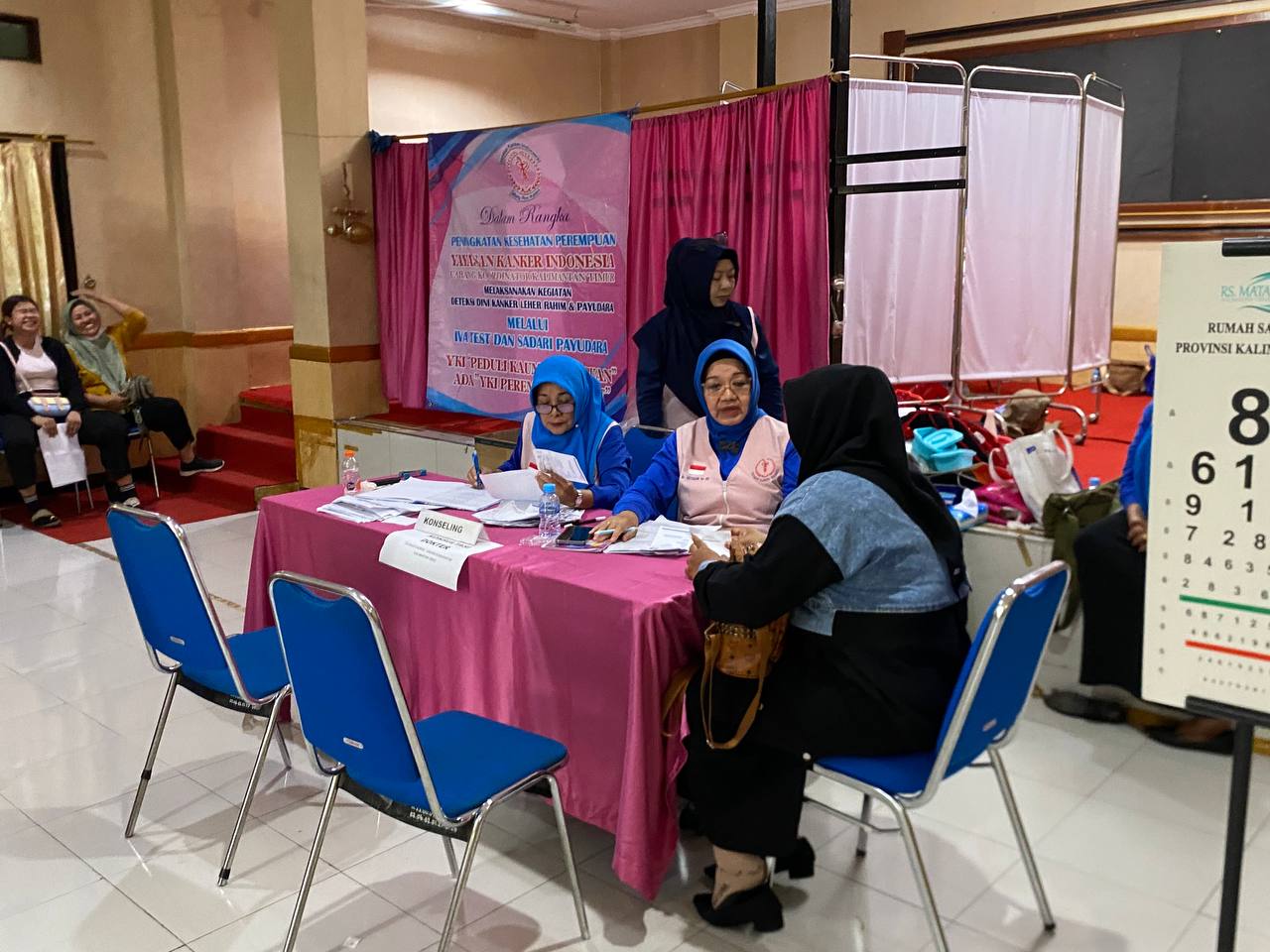 YKI Kaltim-Bankaltimtara Gelar Deteksi Dini Kanker