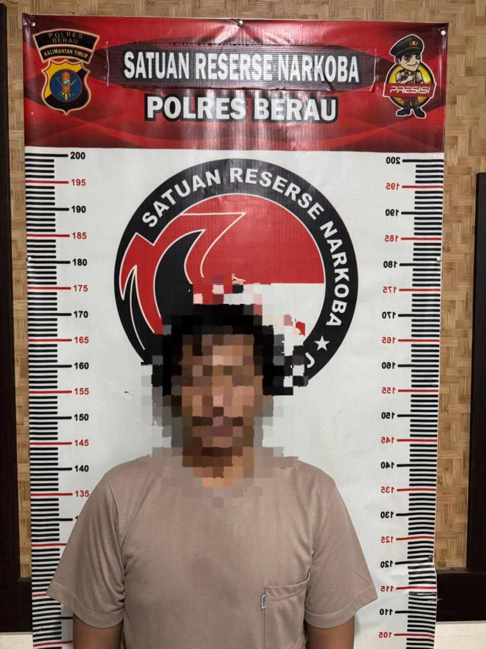 Pria di Tanjung Redeb Diringkus karena 4,95 Gram Sabu-Sabu