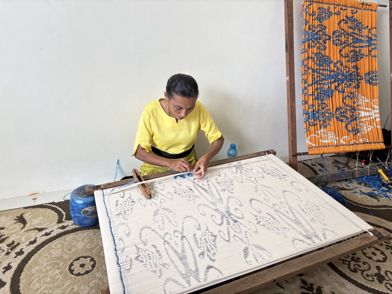 Ketua DPRD Berau Dorong Peningkatan Kualitas dan Pemasaran Tenun Khas Berau