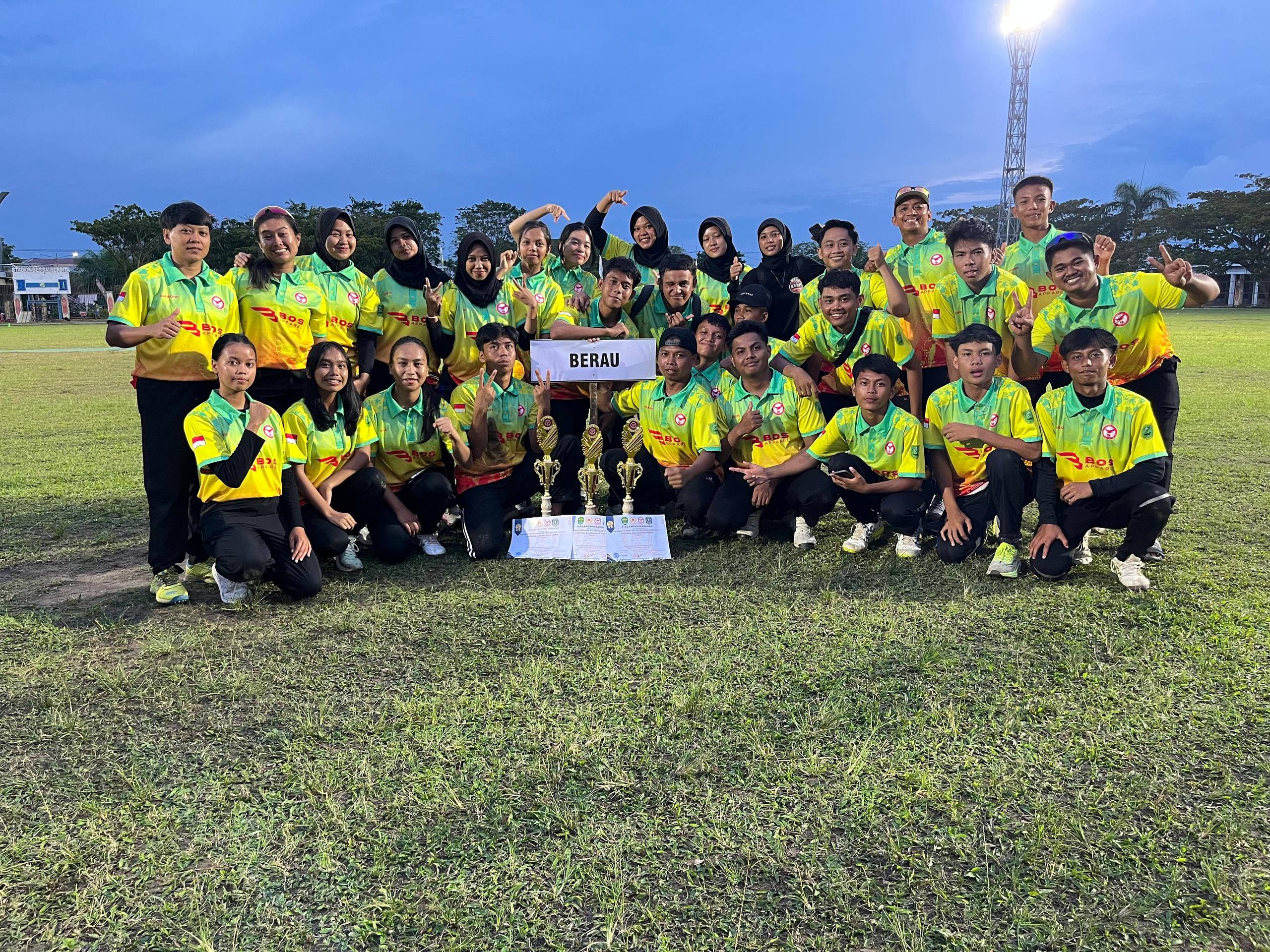 Cabor Cricket Berau Raih Medali Emas di BK Porprov 2026, Arman Beri Apresiasi yang Tinggi