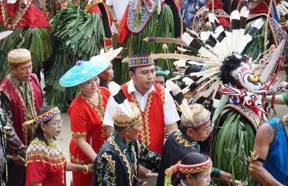 Sarat Makna! Ritual Adat Laliq Ugal Dayak Bahau Digelar 24 Hari di Kutai Barat