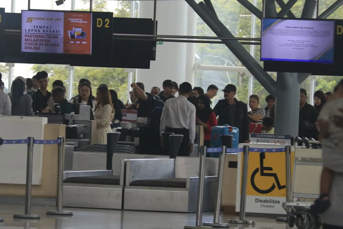 Posko Terpadu Nataru Bandara Sepinggan, Bandara Sepinggan Balikpapan, Natal dan Tahun Baru, lonjakan penumpang, Angkasa Pura Indonesia