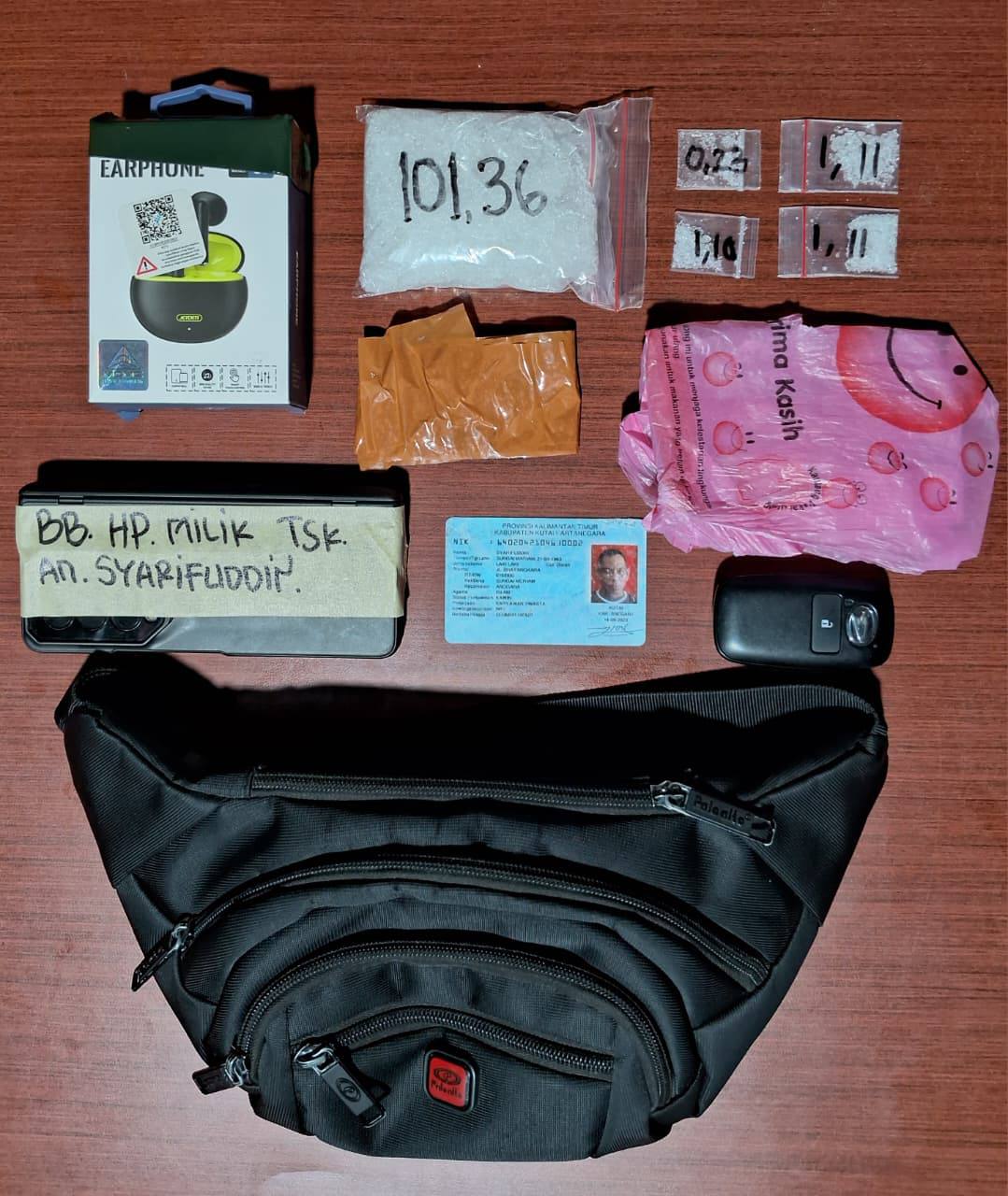 Kasus Tabrak Lari Ungkap Rencana Transaksi Sabu-Sabu