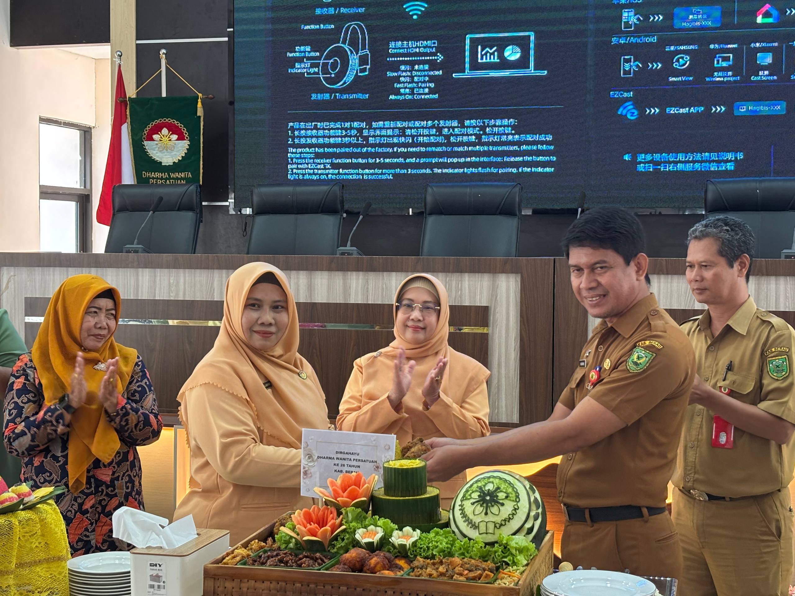 HUT ke-26 DWP Berau, Hendratno: Karir Suami karena Dukungan Istri