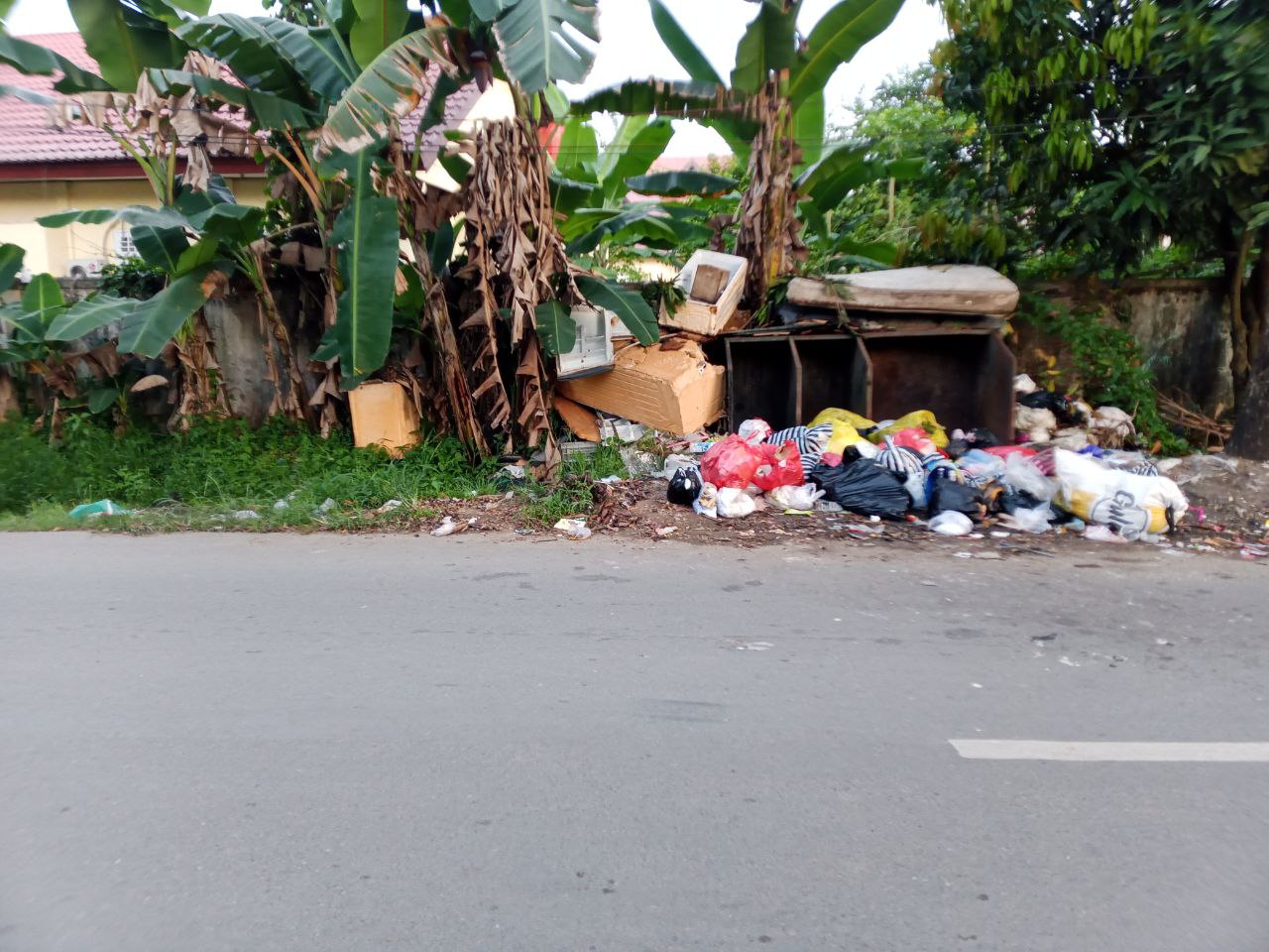 Kota Tenggarong Masih Terlihat Kumuh, Pembuangan Sampah Tak Dikelola Bagus