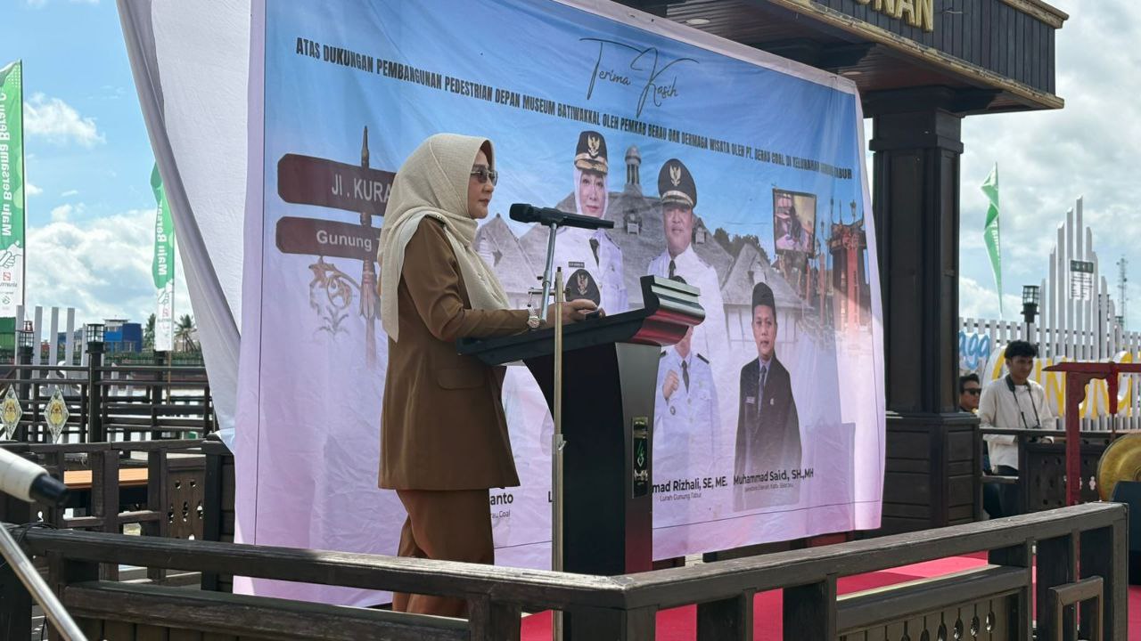 Dermaga Wisata dan Area Pedestrian Gunung Tabur Diresmikan, Tumbuhkan Ekosistem UMKM dan Pariwisata