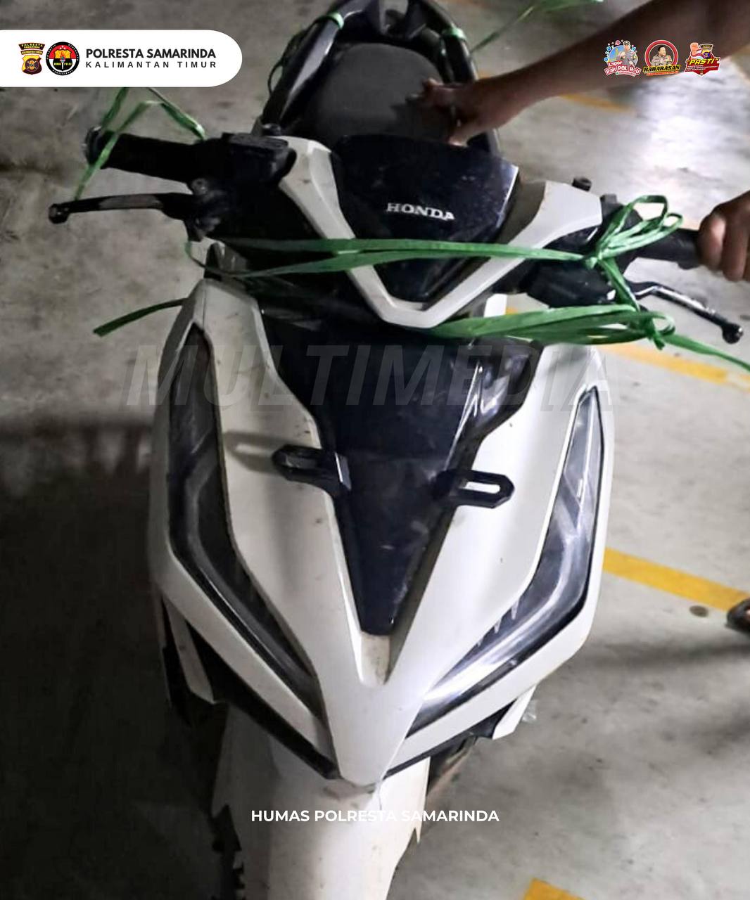 Pencuri Motor Diringkus di Kamar Hotel