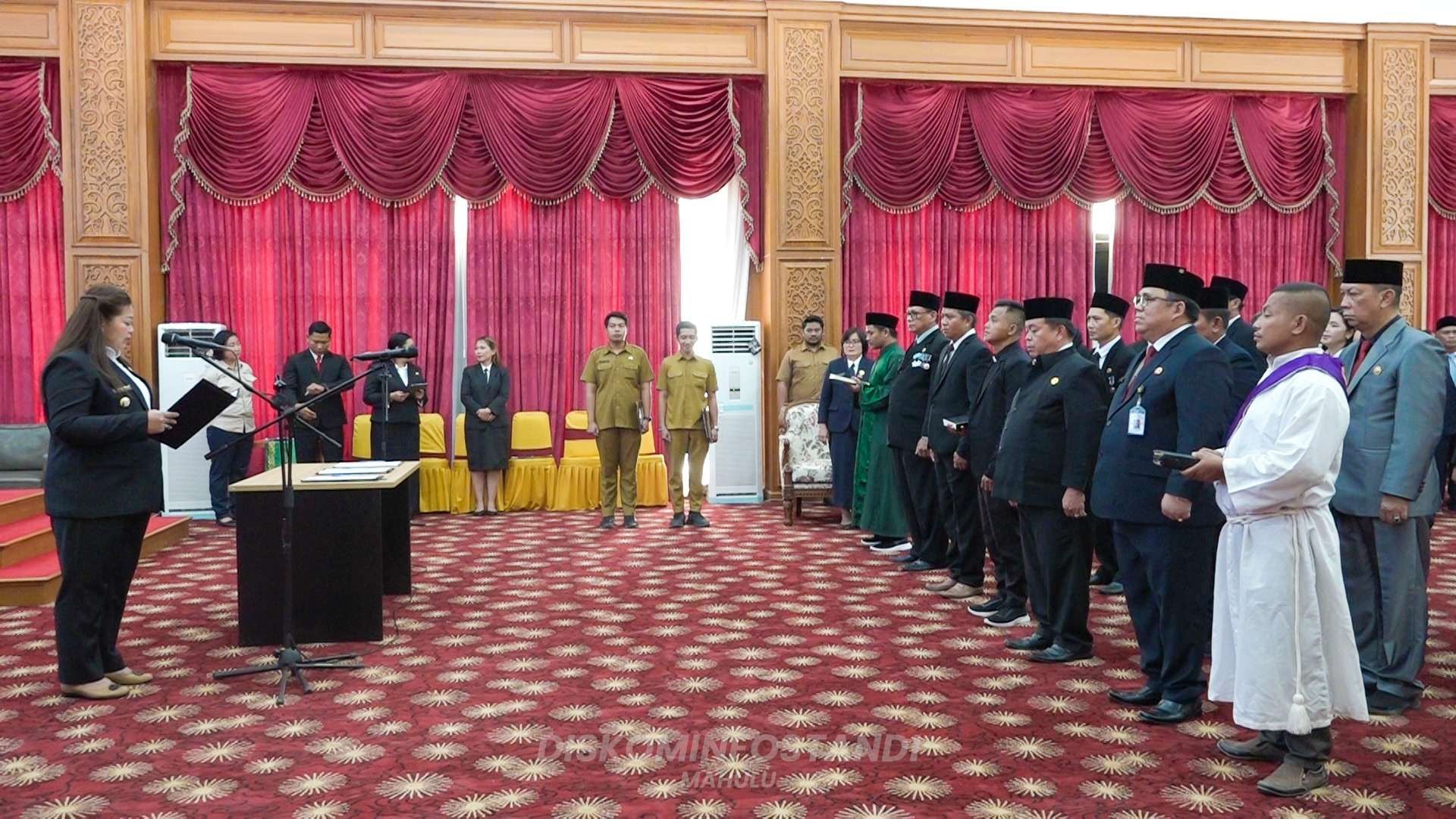 Perkuat Birokrasi, Bupati Mahakam Ulu Kukuhkan 34 Pejabat Eselon II–IV dan Fungsional