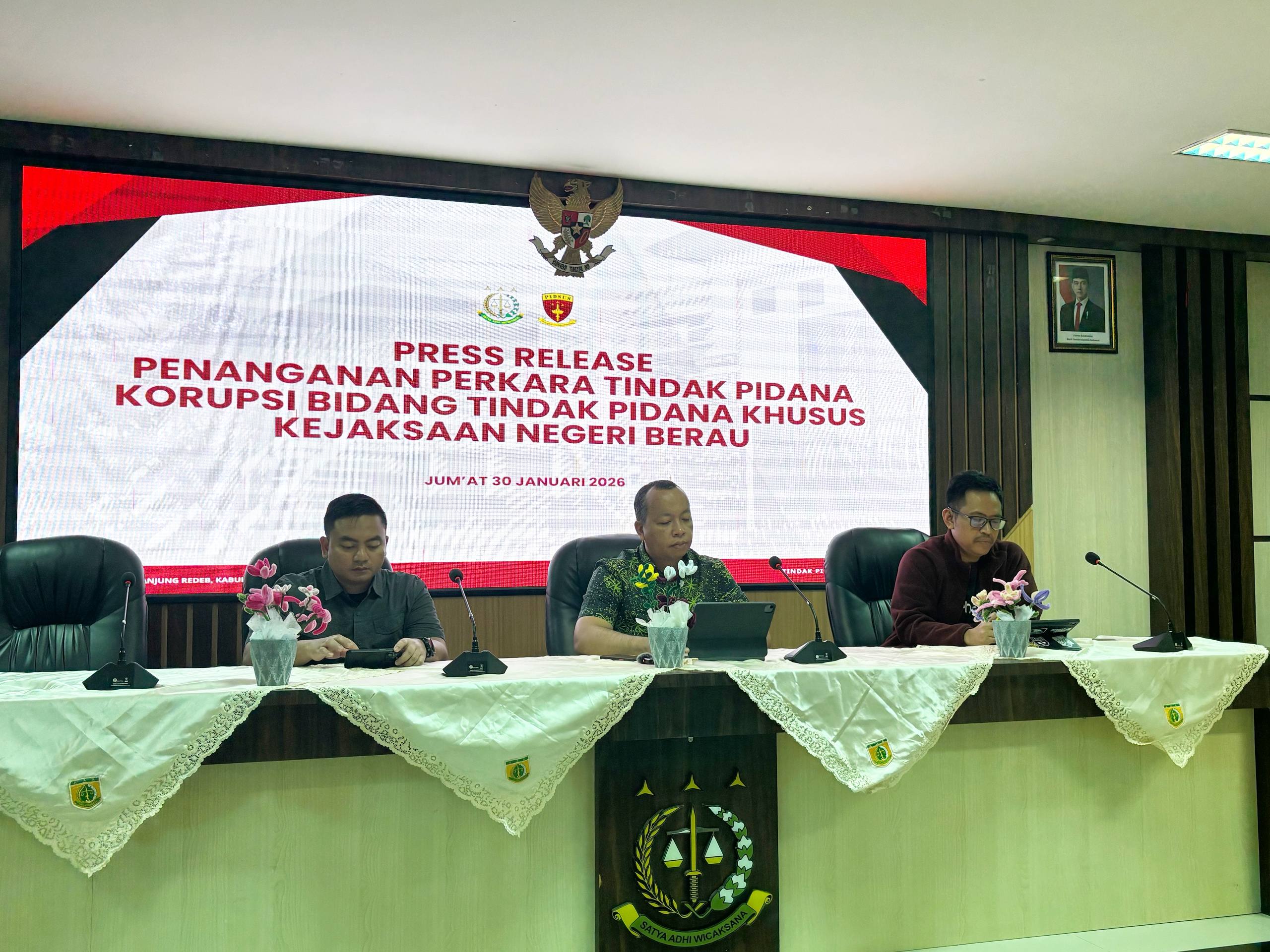 Kejari Berau Tahan Sekretaris Kampung Biatan Lempake, Dugaan Korupsi Dana Kampung