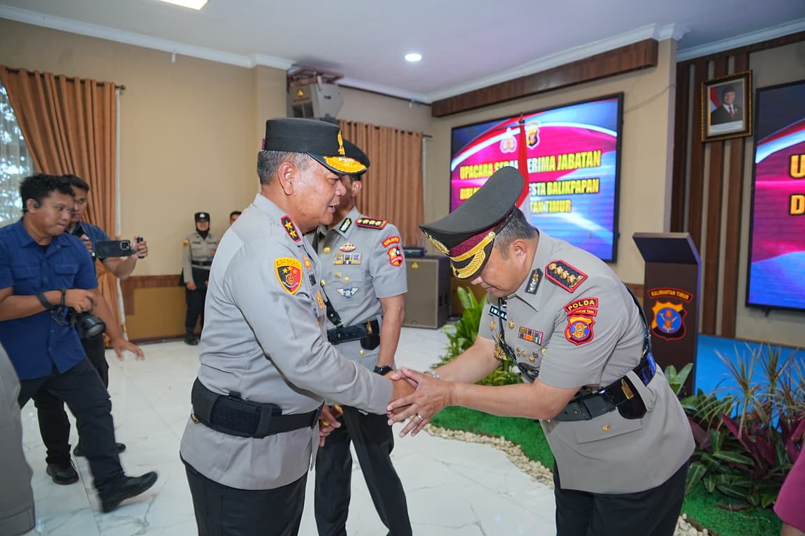 Pejabat Dirlantas Polda Kaltim dan Kapolresta Balikpapan Berganti