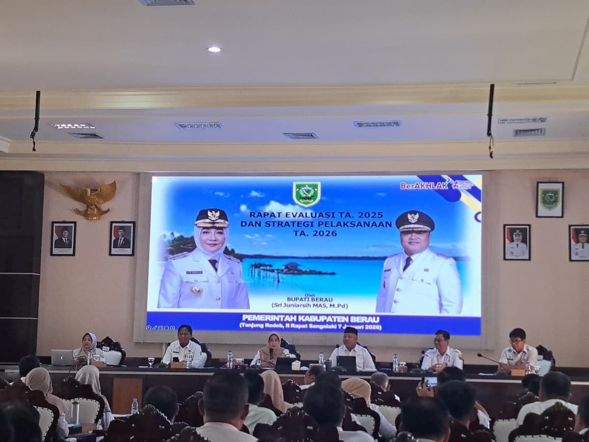 Realisasi Fisik dari 5 OPD Ini Tembus 100 Persen, Pemkab Berau Lakukan Evaluasi APBD 2025
