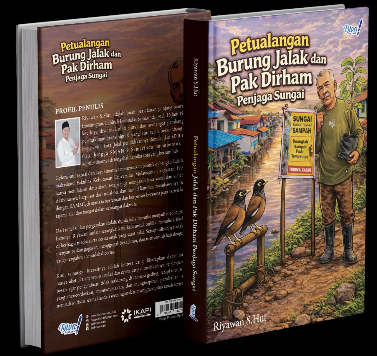 Aktivis Lingkungan Terbitkan Buku Cerita Anak, Pesan untuk Menjaga Sungai Tenggarong