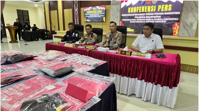 Kriminalitas Polresta Balikpapan: Mayoritas Tersangka Narkoba Balikpapan Berasal dari Gen Z