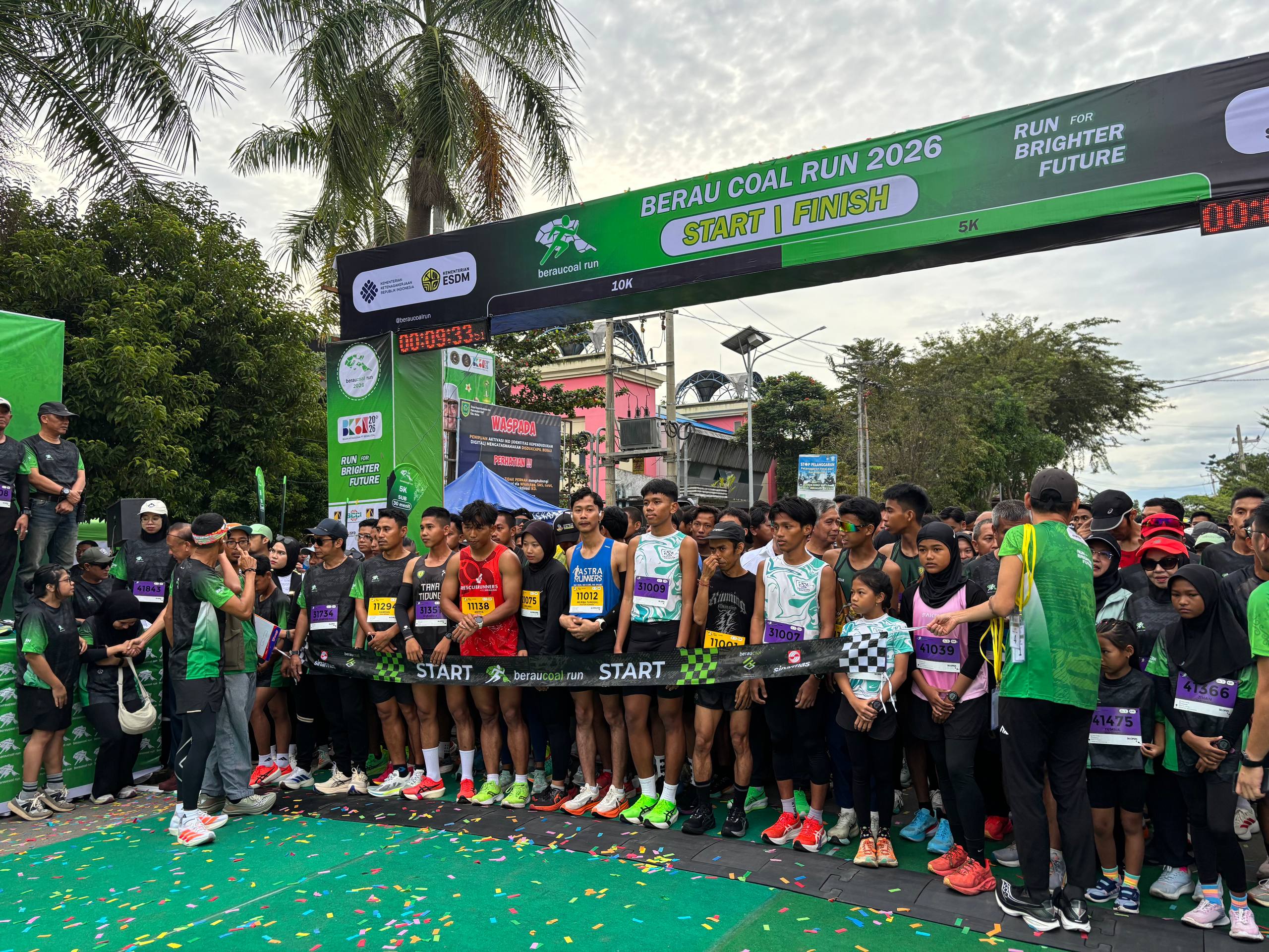 Ribuan Pelari Ramaikan Berau Coal Run 2026