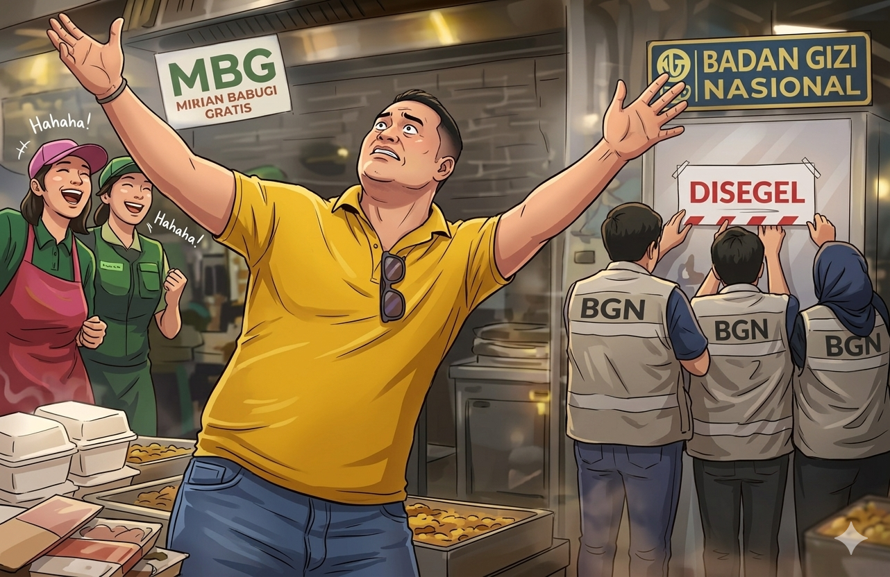 Pria Punya 7 SPPG dan Joget Dapat Insentif Rp6 Juta Minta Maaf