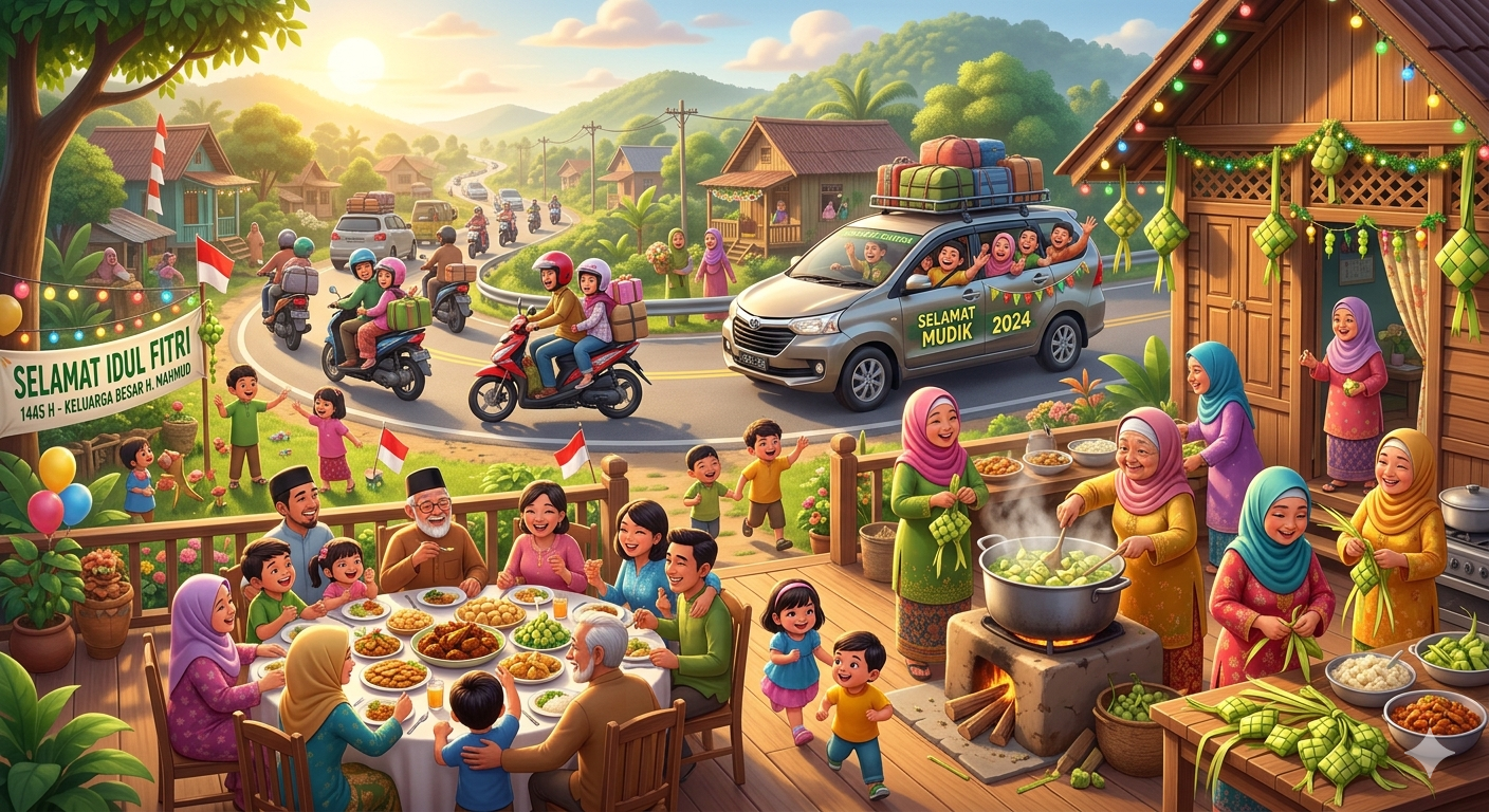 Kumpulan Ucapan Lebaran Idulfitri 2026, Cocok Dibagikan ke Keluarga dan Teman