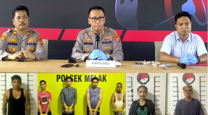 Gempur Narkoba: 20 Tersangka Diringkus Polres Kubar dalam Empat Bulan