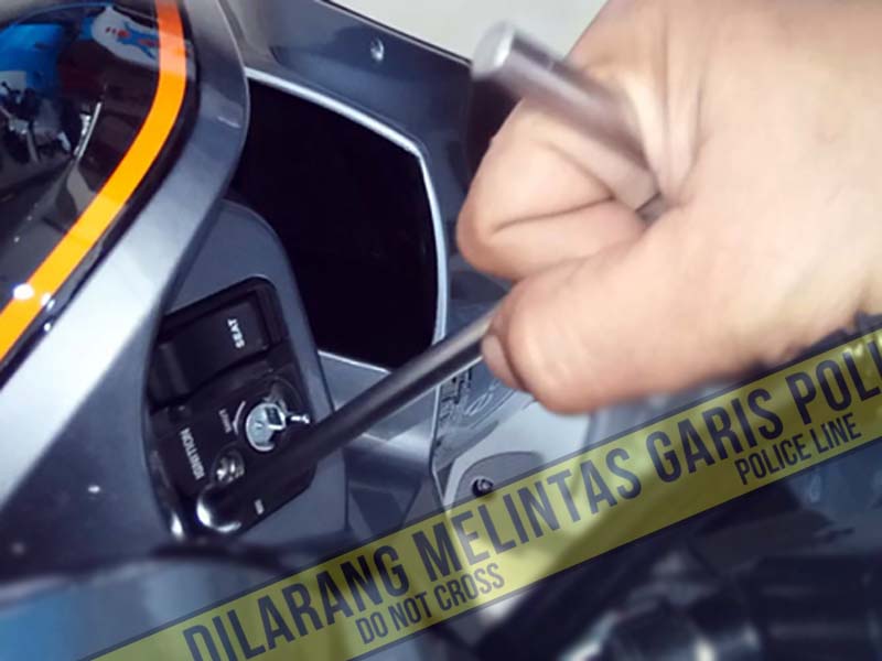 Cat Ulang Velg hingga Gerinda Nomor Mesin, Sindikat Curanmor Ditangkap