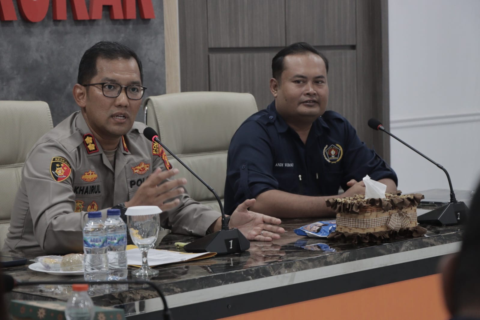 PWI-Polres Kukar Siap Bersinergi Dorong Kondusivitas Daerah