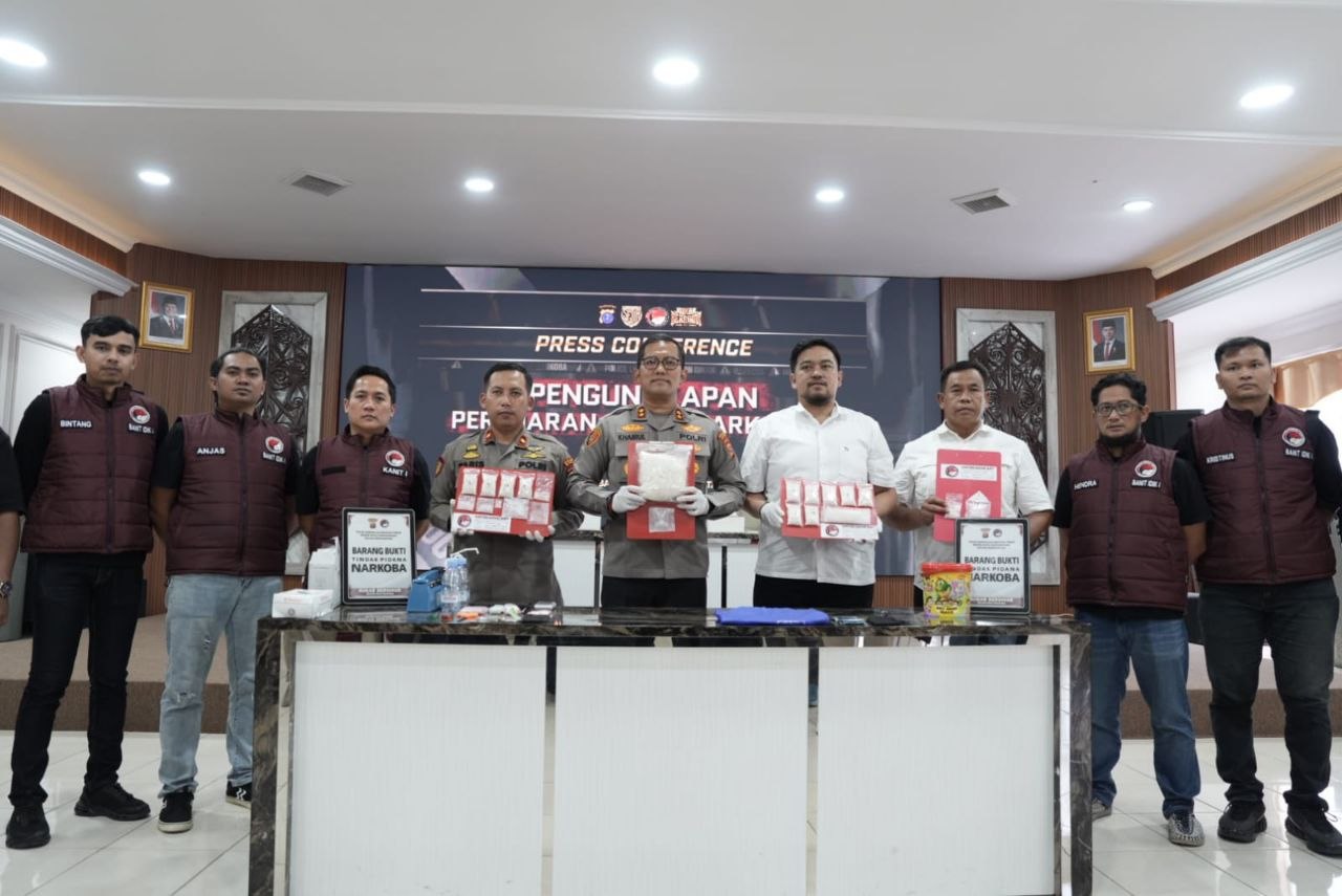 Polres Kukar Sita Total 3,6 Kg Sabu, Tangkapan Terbesar Senilai Rp 2,7 Miliar