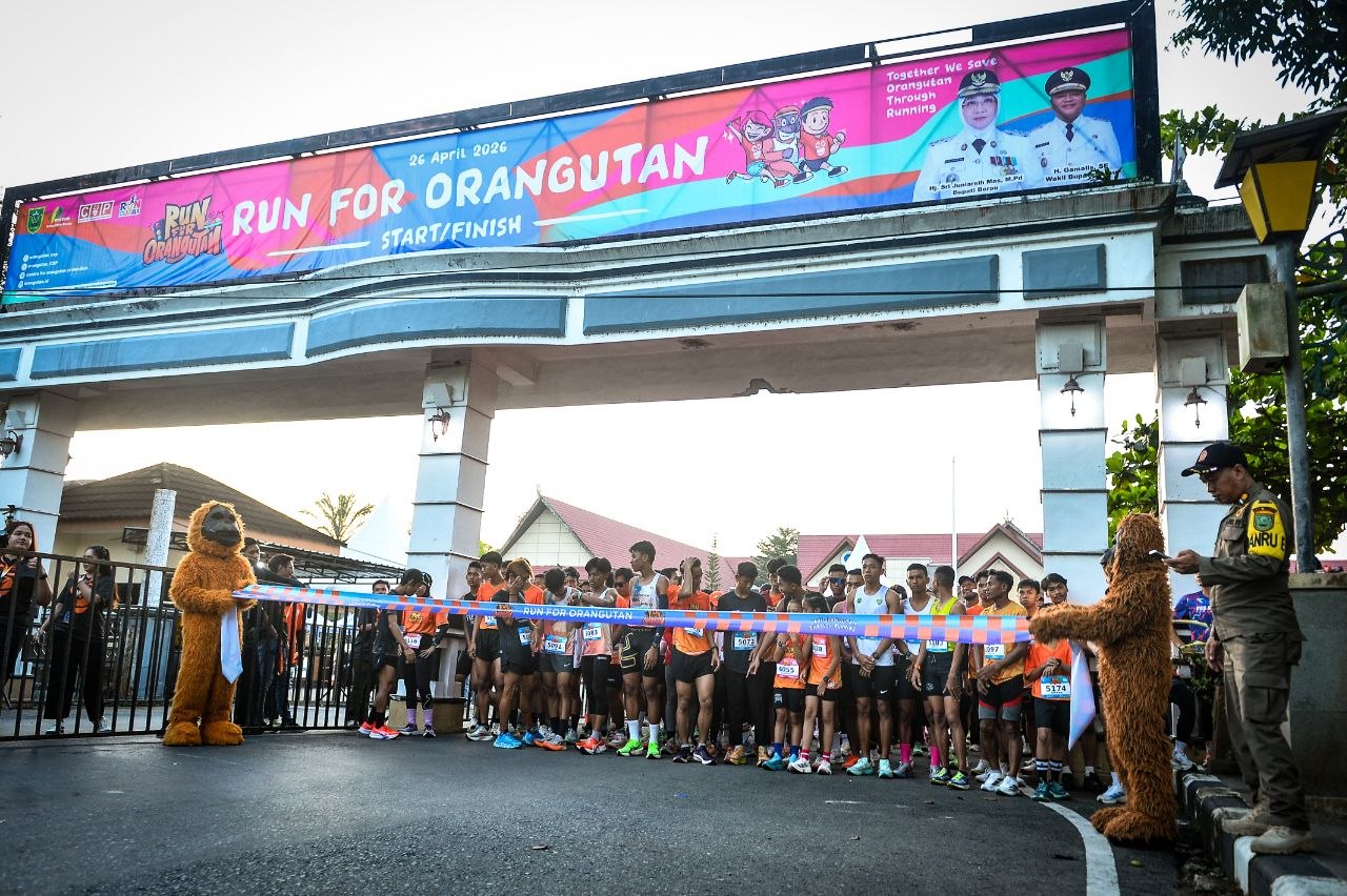 Run for Orangutan 2026: Pesan Mendunia Melawan Kepunahan Satwa Endemik Kalimantan