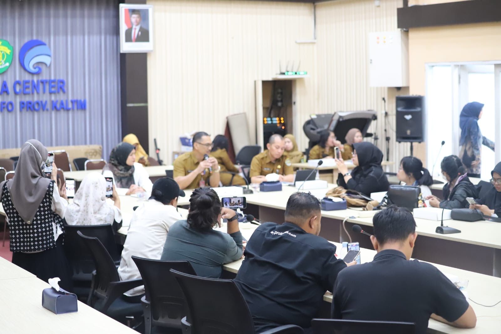 Diskominfo Kaltim Gelar Jumpa Pers, Luruskan Isu-isu Viral Pengelolaan Aset dan Anggaran