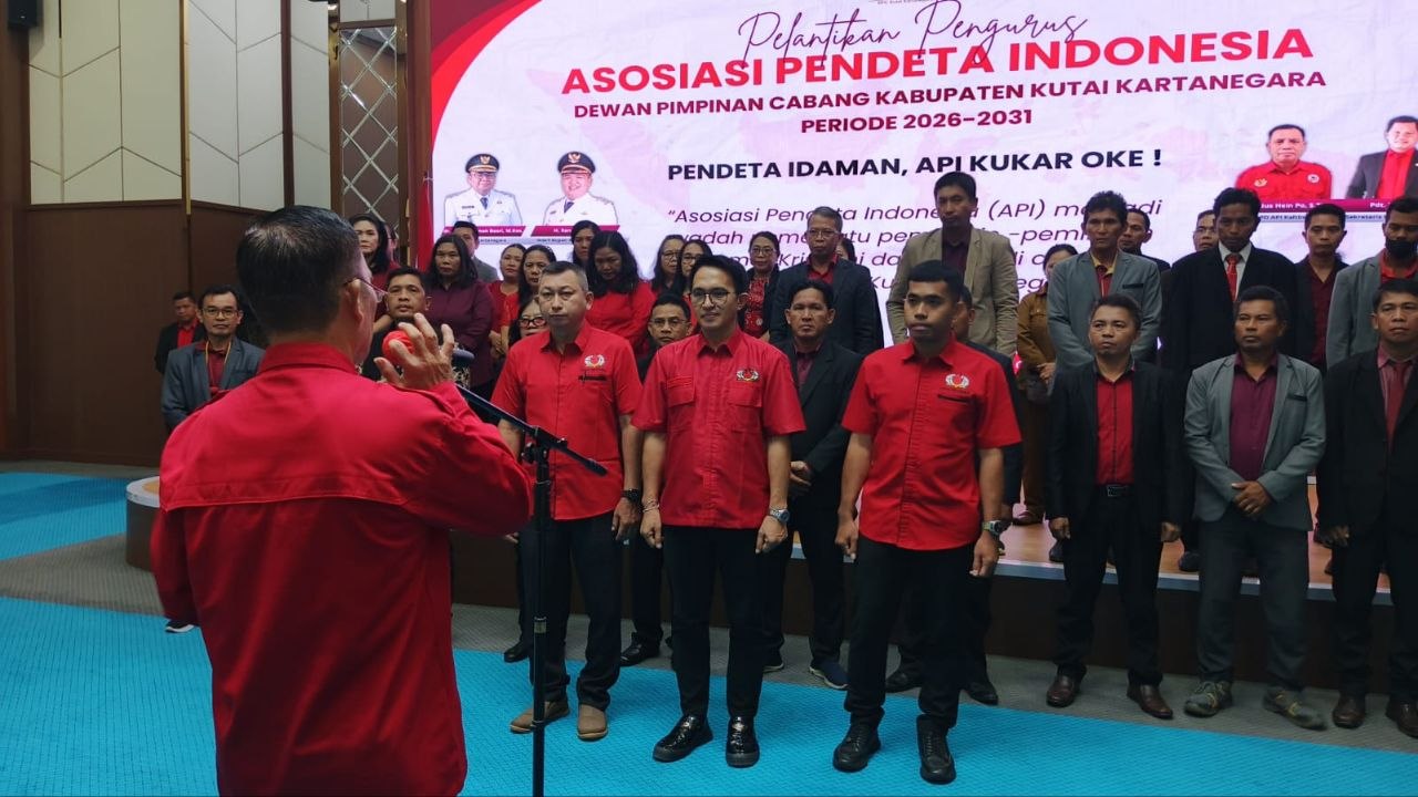 API Kukar Punya Nahkoda Baru, Fokus Perkuat Program Sosial dan Kesejahteraan Pendeta