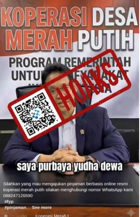 Waspada! Hoaks Pinjaman Koperasi Merah Putih via WhatsApp, Video Menteri Keuangan Ternyata Rekayasa AI